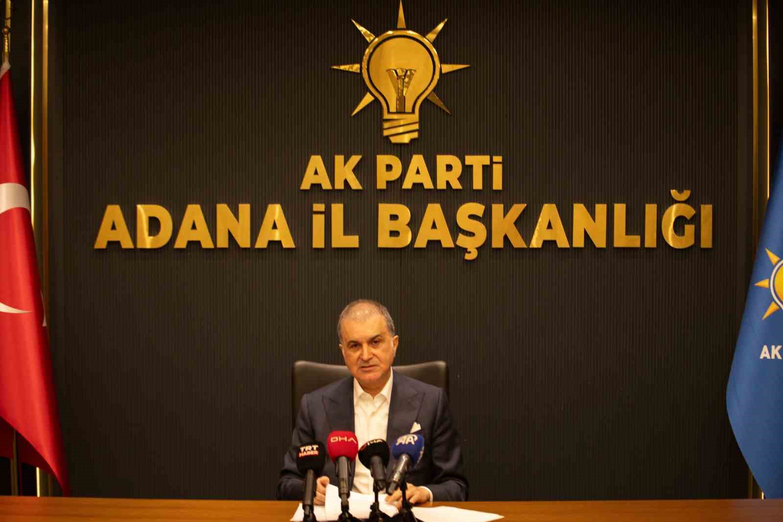 AK Parti Sözcüsü Çelik: 