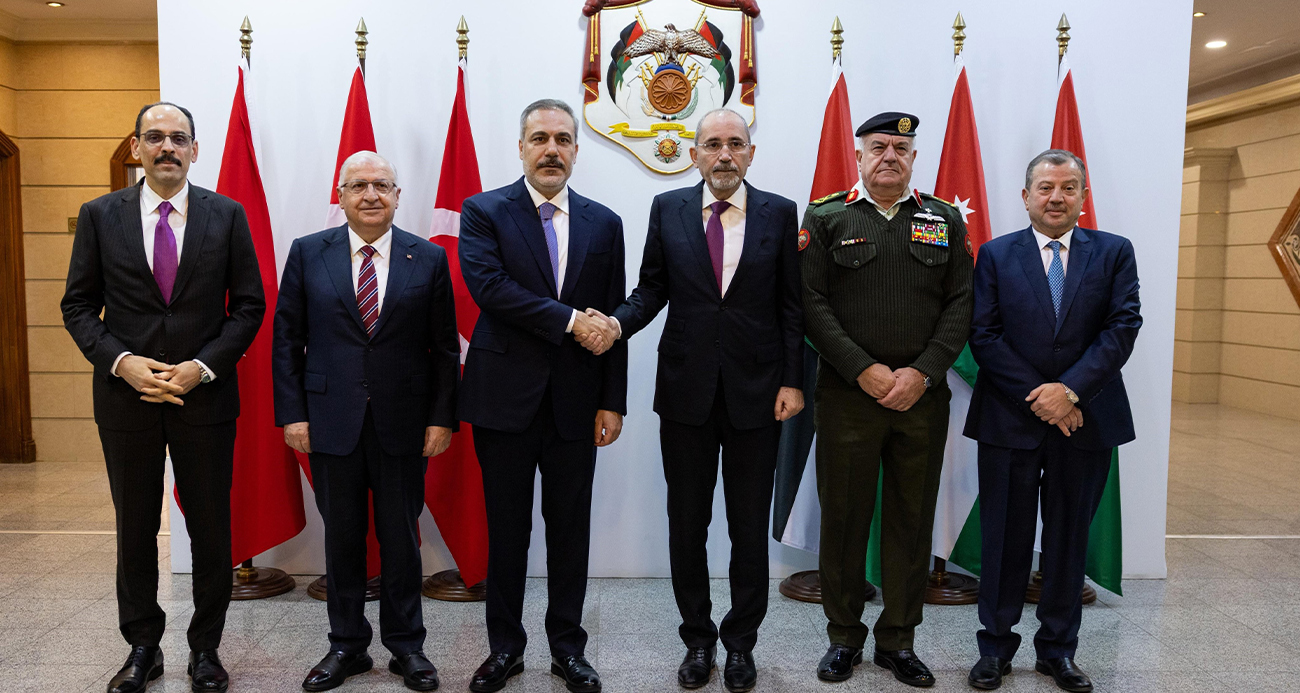 Dışişleri Bakanı Fidan, Ürdünlü mevkidaşı Safadi ile bir araya geldi