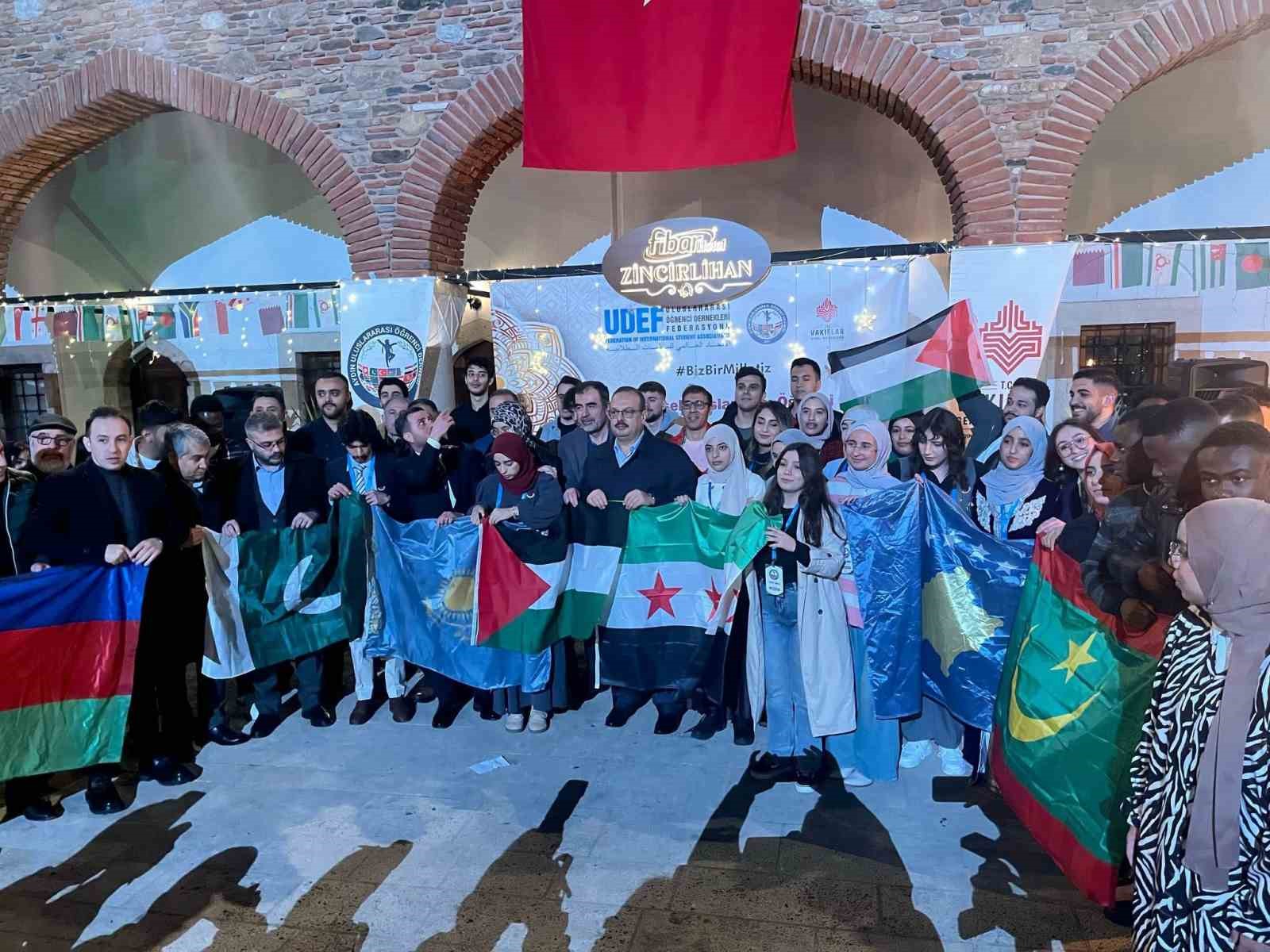 Aydın’da Uluslararası öğrenciler iftarda buluştu