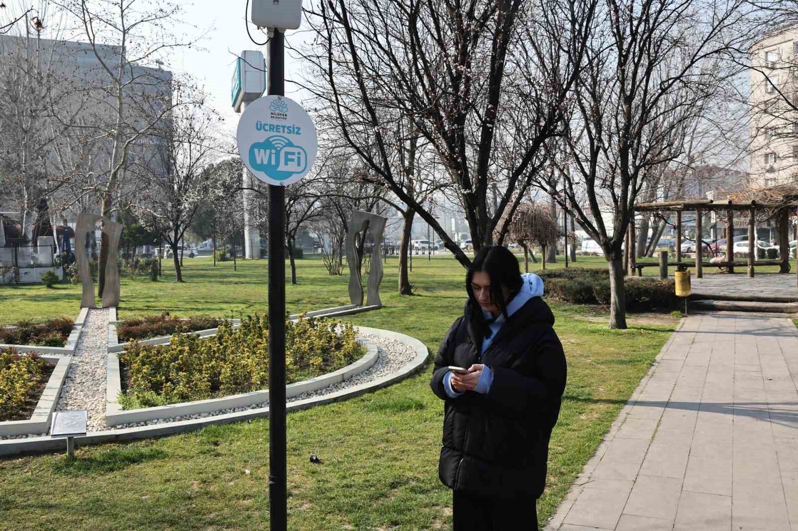 Nilüfer Belediyesi ücretsiz Wi-Fi hizmetini yaygınlaştırıyor