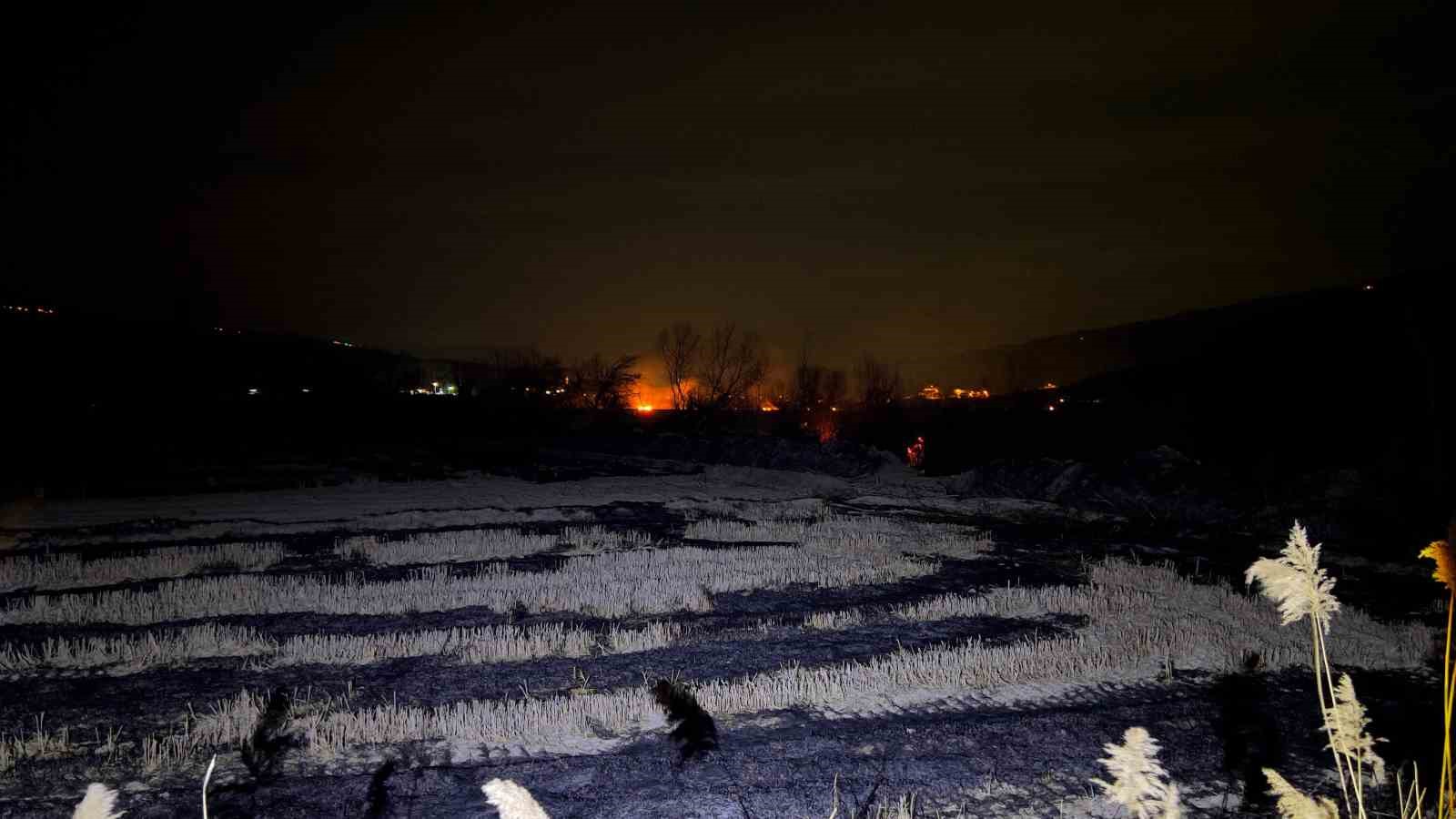 Kastamonu’da arazi yangını