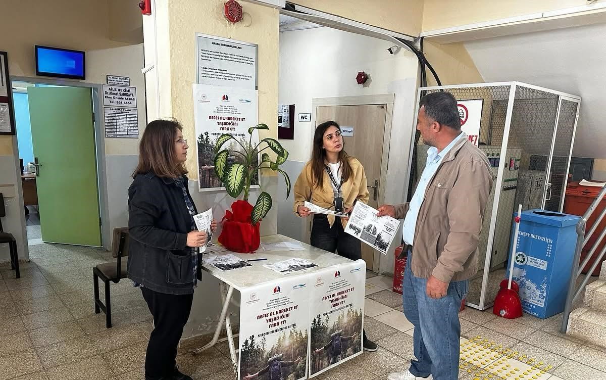 Bozyazı’da ‘Pulmoner Rehabilitasyon Haftası’ kapsamında farkındalık etkinliği düzenlendi