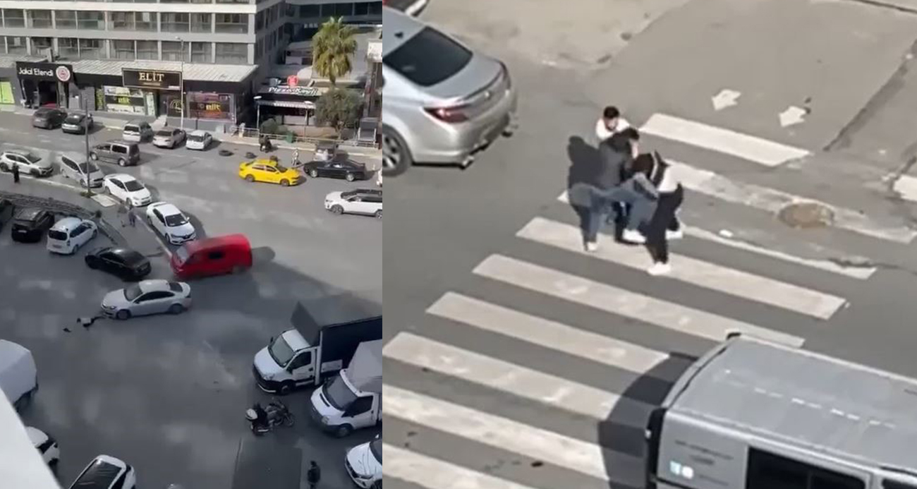 Trafikte kavga etti, ardından arabayla çarpıp kaçtı