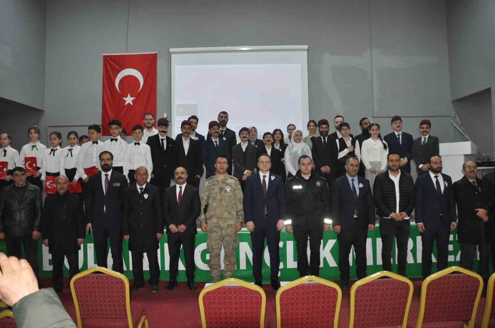 Bulanık’ta İstiklal Marşı’nın Kabulü ve Mehmet Akif Ersoy’u anma etkinliği
