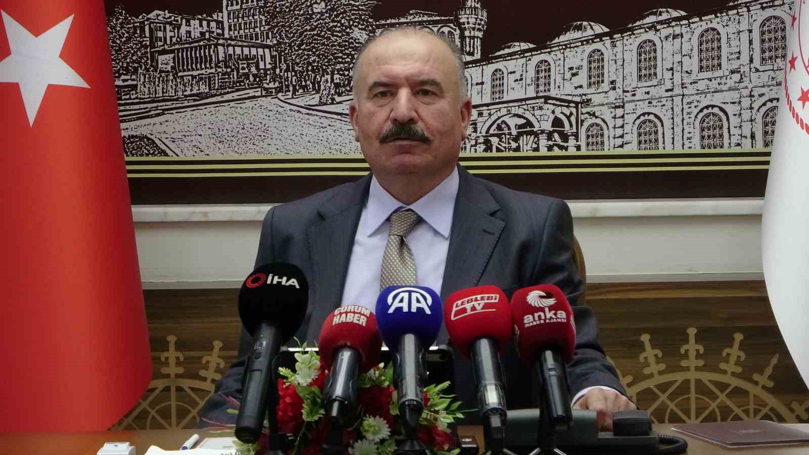 Çorum Valisi Ali Çalgan’dan inşaatlardaki usulsüzlük iddialarıyla ilgili açıklama: