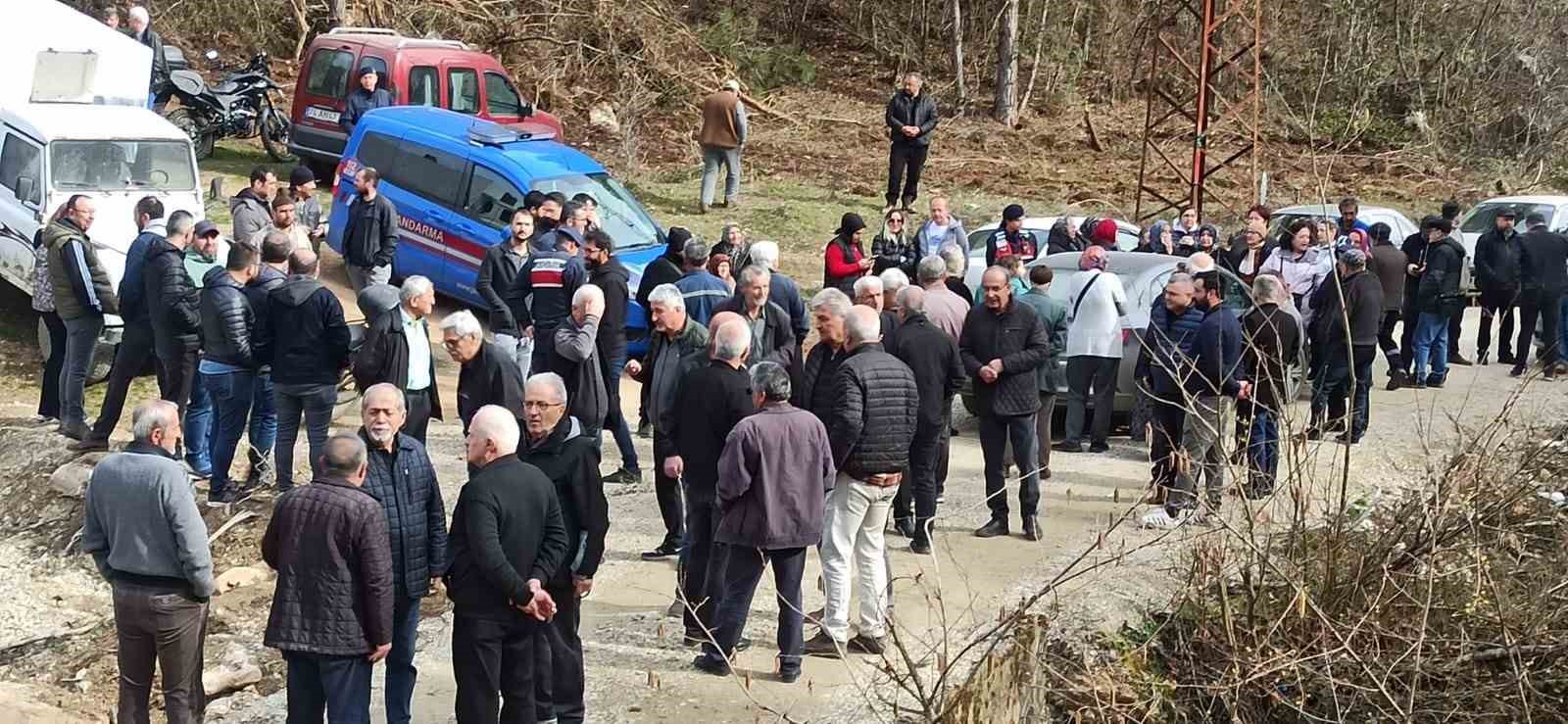 Köylülerden içme suyu barajı tepkisi