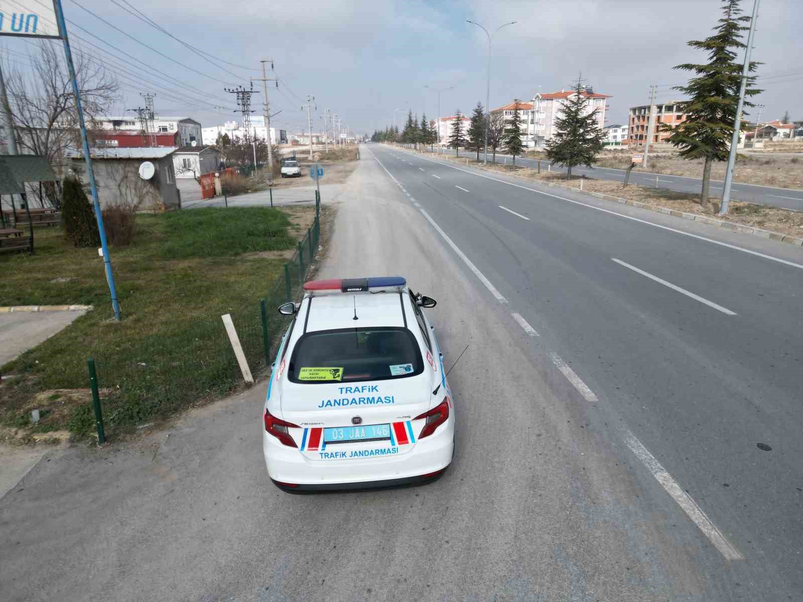 Jandarmanın trafik denetimleri kazaları önemli oranda azalttı