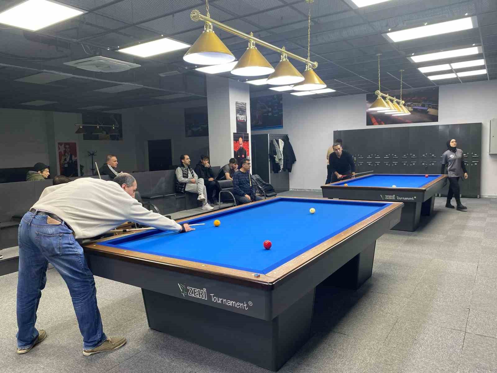 Elazığ’da Çanakkale Şehitlerini Anma Bilardo Turnuvası düzenlendi