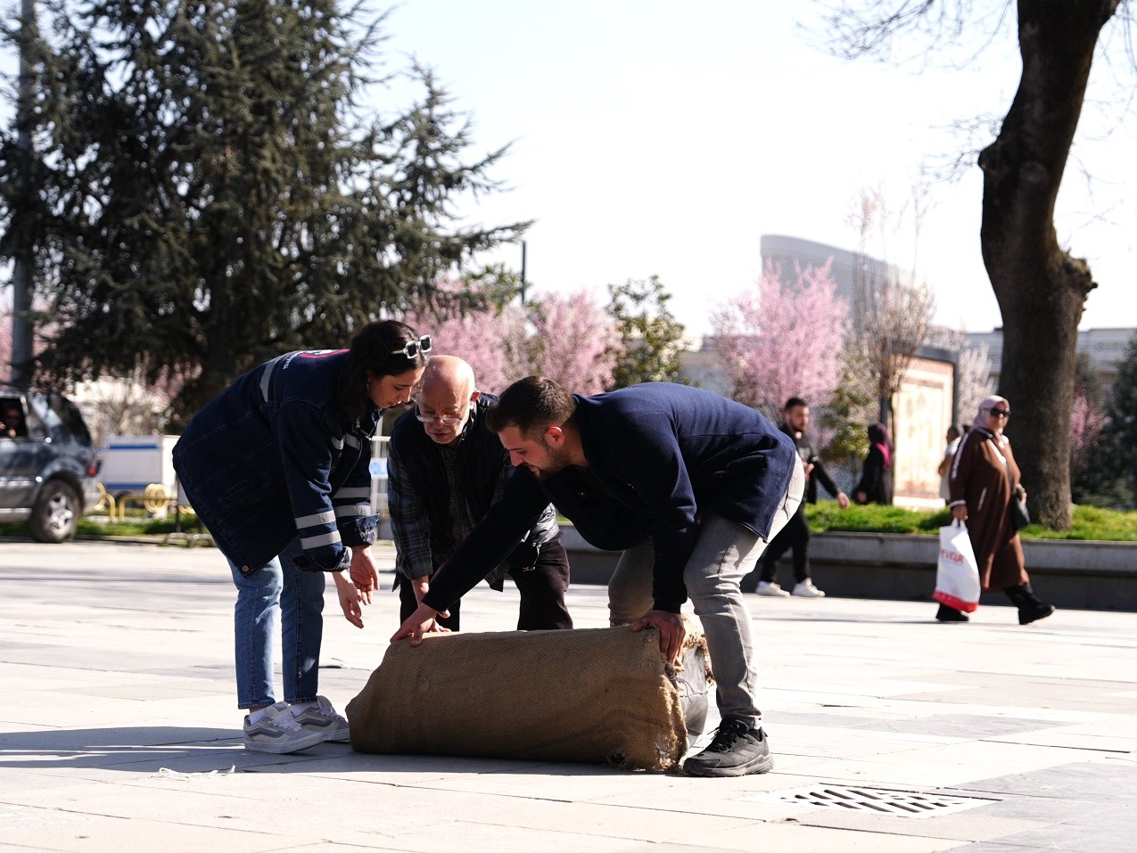 Zaferin 110. yıl dönümünde 200 kilogramlık sosyal deney