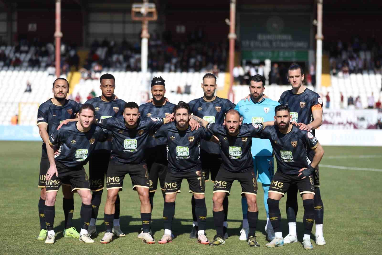 Bandırmaspor, son 8 haftada avantajını korumak istiyor