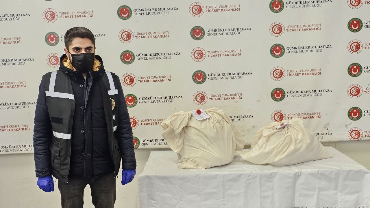 Kapıkule’de 44 kilo uyuşturucu ele geçirildi