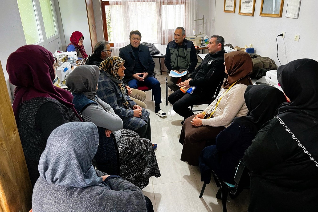 Orman köylüsü kadınlara mikro kredi destekleri