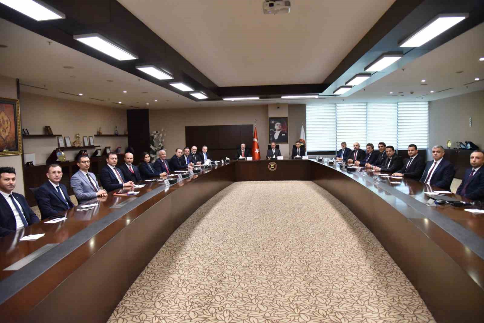 Ziraat Bankası heyetinden GSO’ya ziyaret