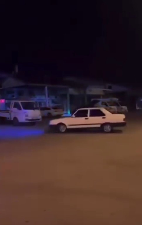 Isparta’da drift yapan sürücüyü sosyal medya ele verdi