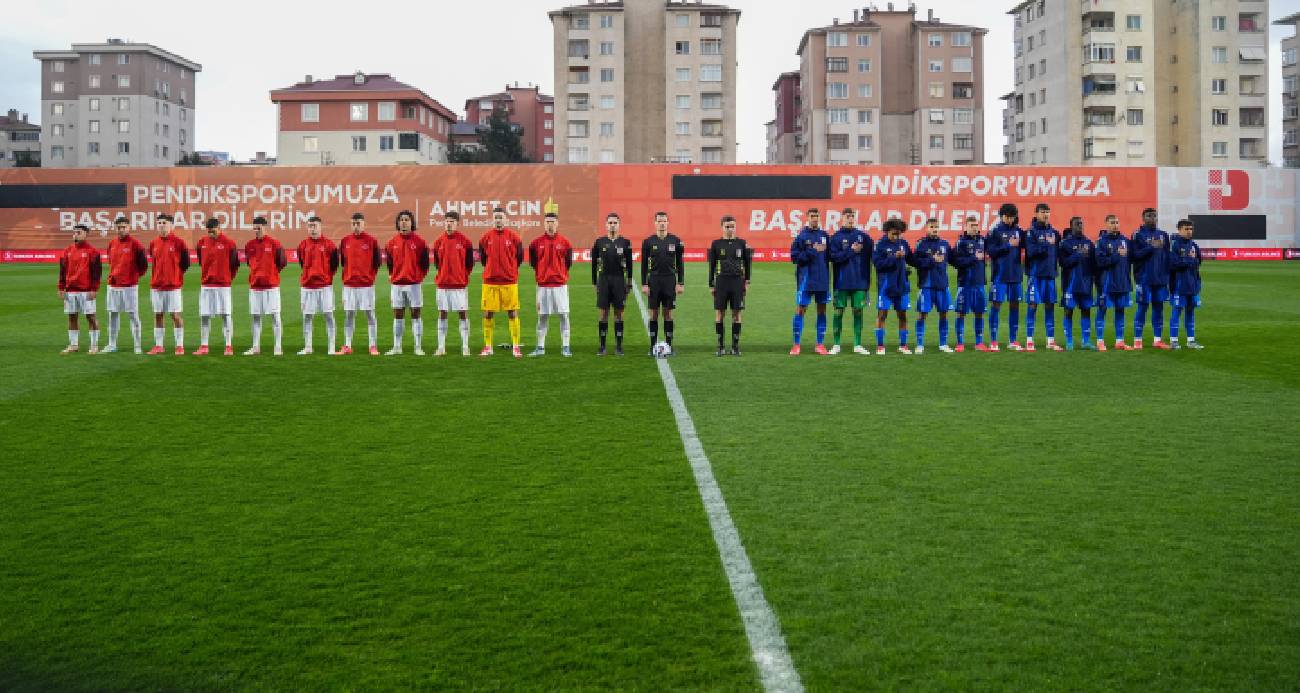 U20 Milli Futbol Takımı, İtalya’ya 3-0 mağlup oldu