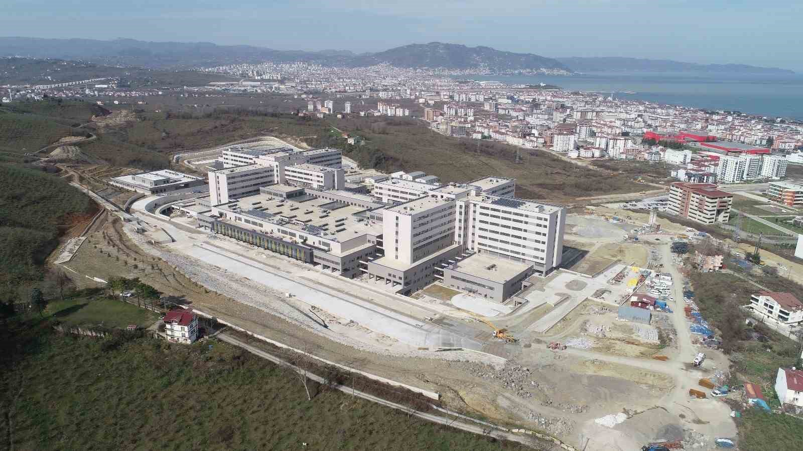 Ordu Şehir Hastanesi’nin son hali: Çalışmalar tüm hızıyla sürüyor
