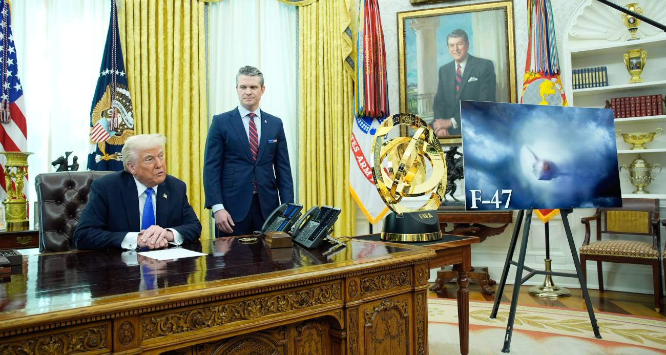 ABD Başkanı Trump, 6. nesil savaş uçağı F-47'yi tanıttı