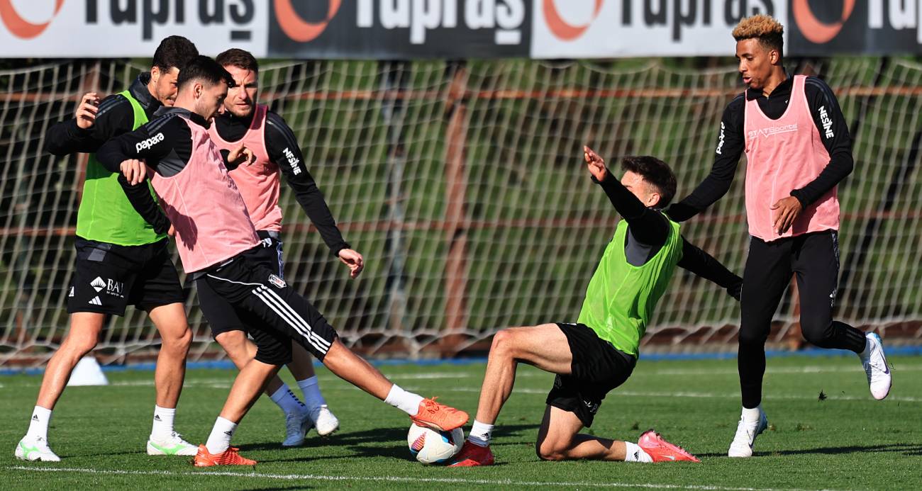 Beşiktaş, Galatasaray maçı hazırlıklarına başladı