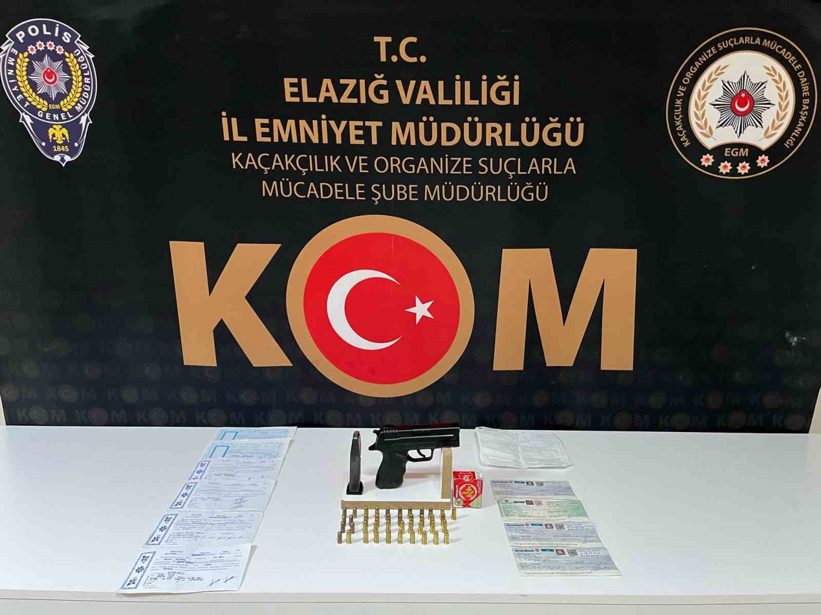Elazığ’da senet imzalattıkları şahısların mal varlıklarına tedbir koydurup gasp eden 2 kişi yakalandı