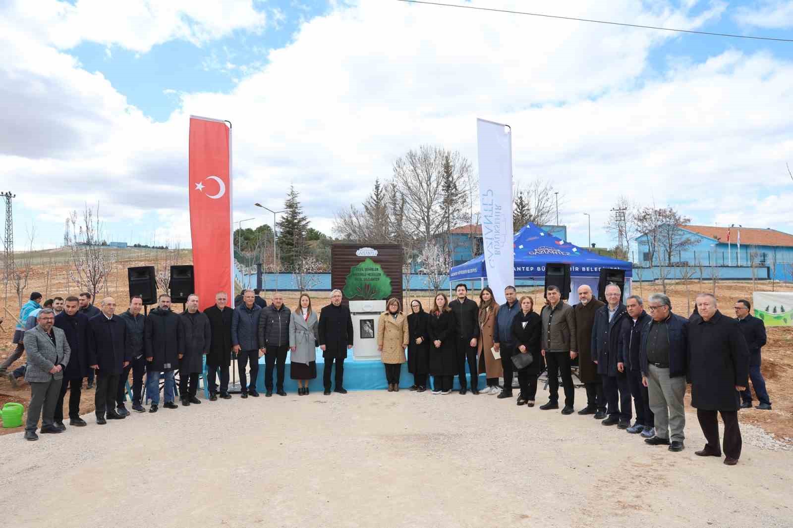 Gaziantep Büyükşehir, 330 bin metrekare alanı ağaçlandırdı