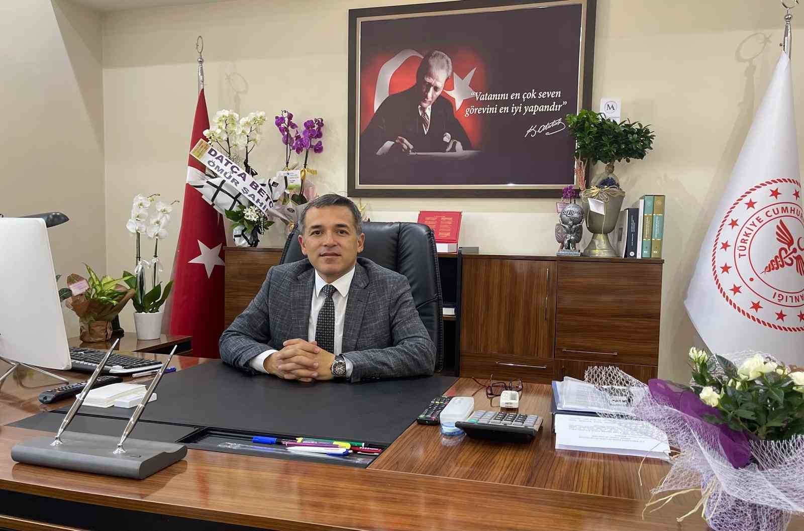 Muğla İl Sağlık Müdürü Dr. Mülayim: 