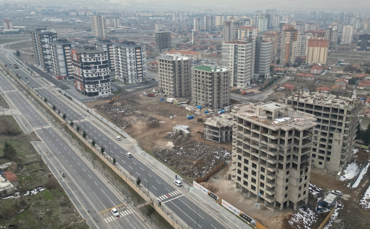 Yıldırım Beyazıt mahallesinde 2. Etap hızla yükseliyor