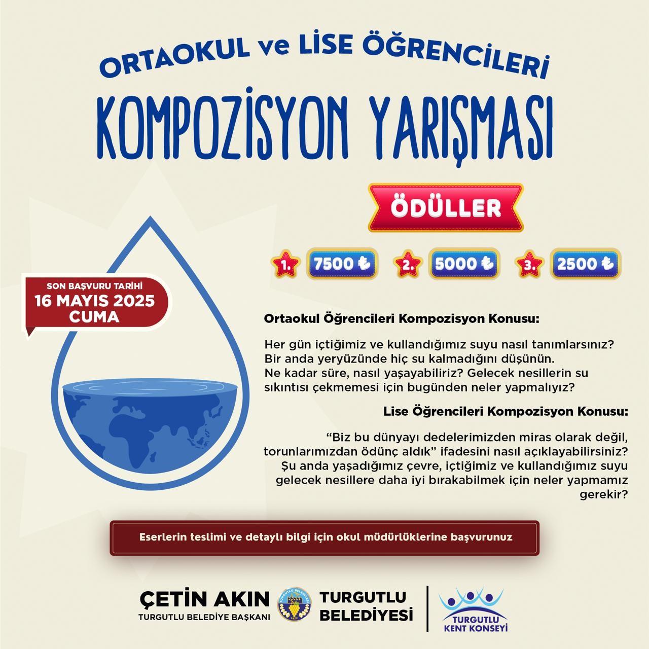 Turgutlu’da ödüllü kompozisyon yarışması düzenleyecek