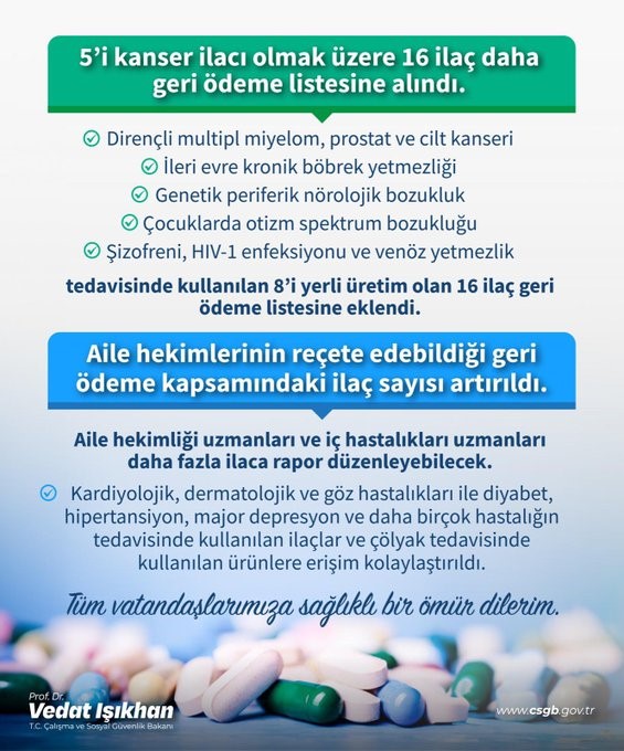 Bakan Işıkhan: 