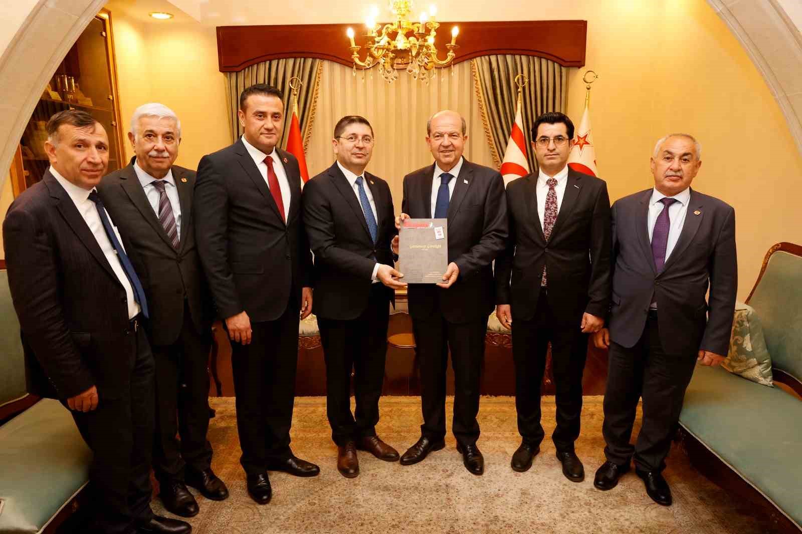 ABB Cumhurbaşkanı Tatar’ı ziyaret etti