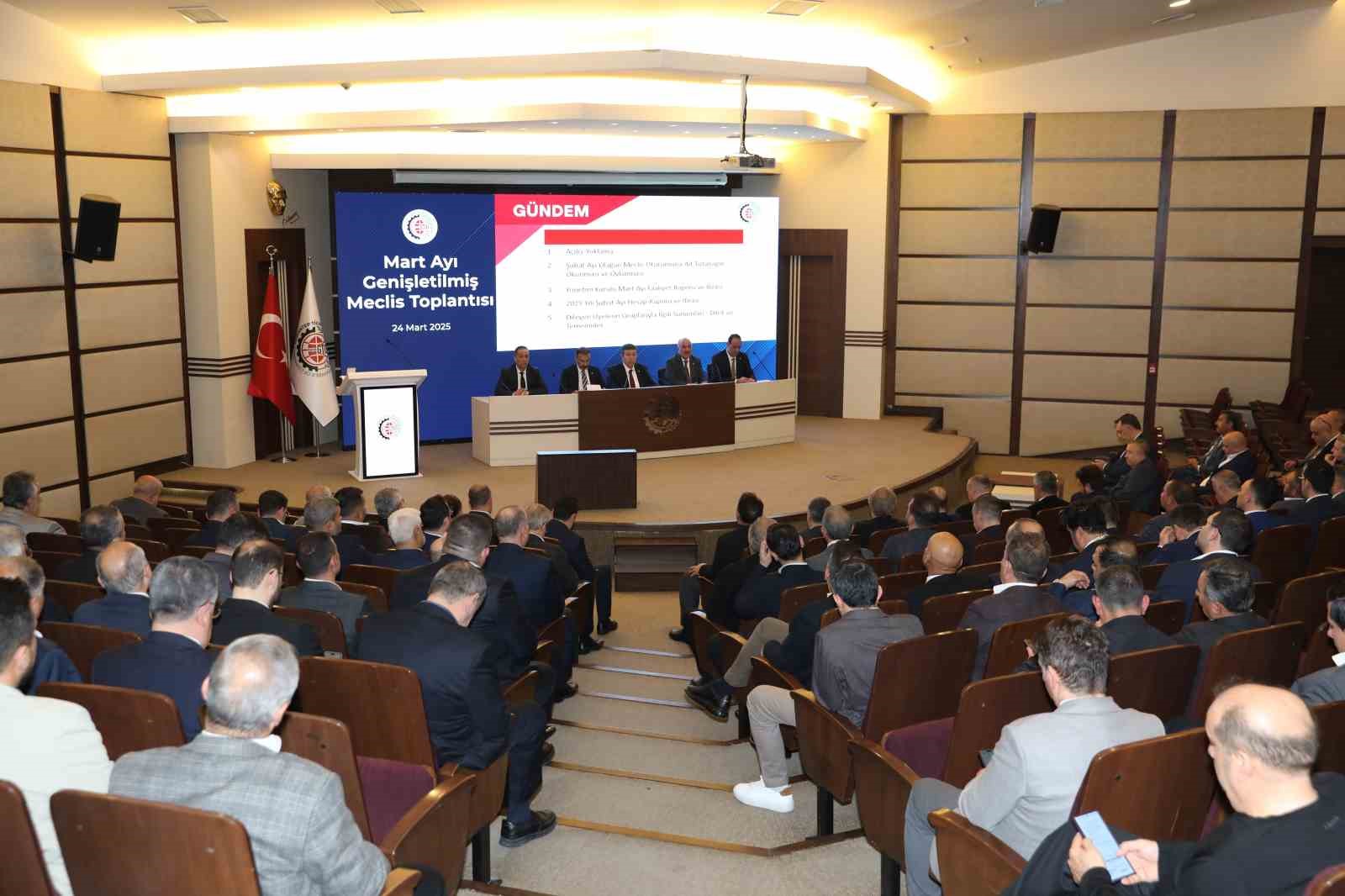 GTO’nun mart ayı meclis toplantısı genişletilmiş olarak yapıldı