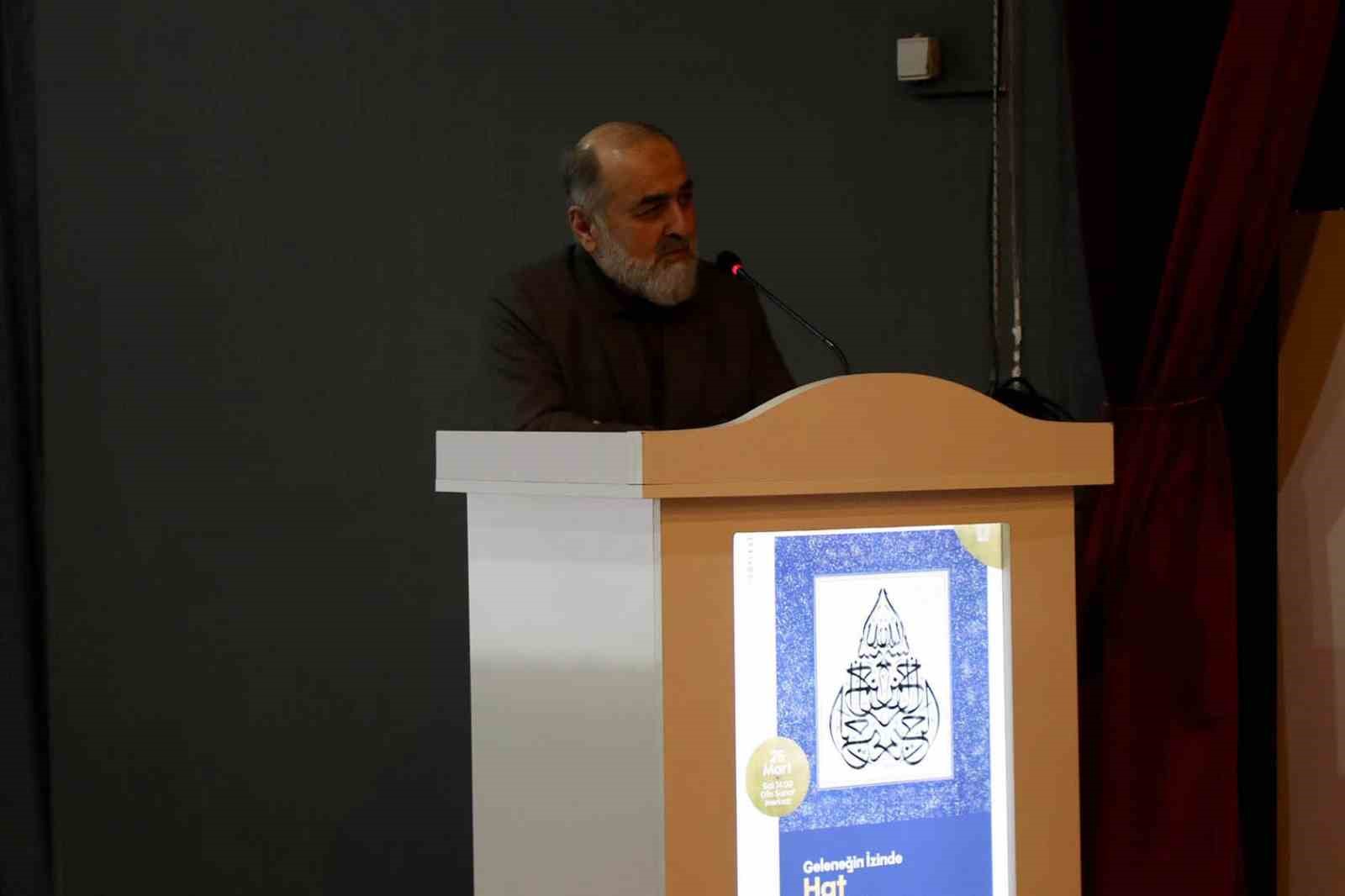 Hattat Hüseyin Kutlu’dan İslam’ın hatırası olan sanat için önemli çağrı: 