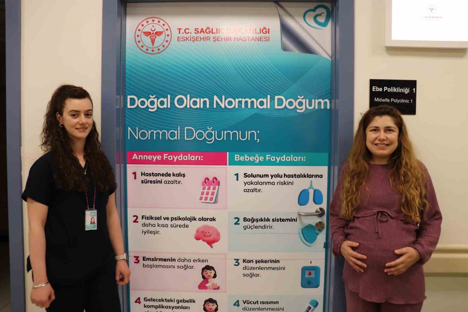 Eskişehir’de Ebe Poliklinikleri anne adaylarına destek sunuyor
