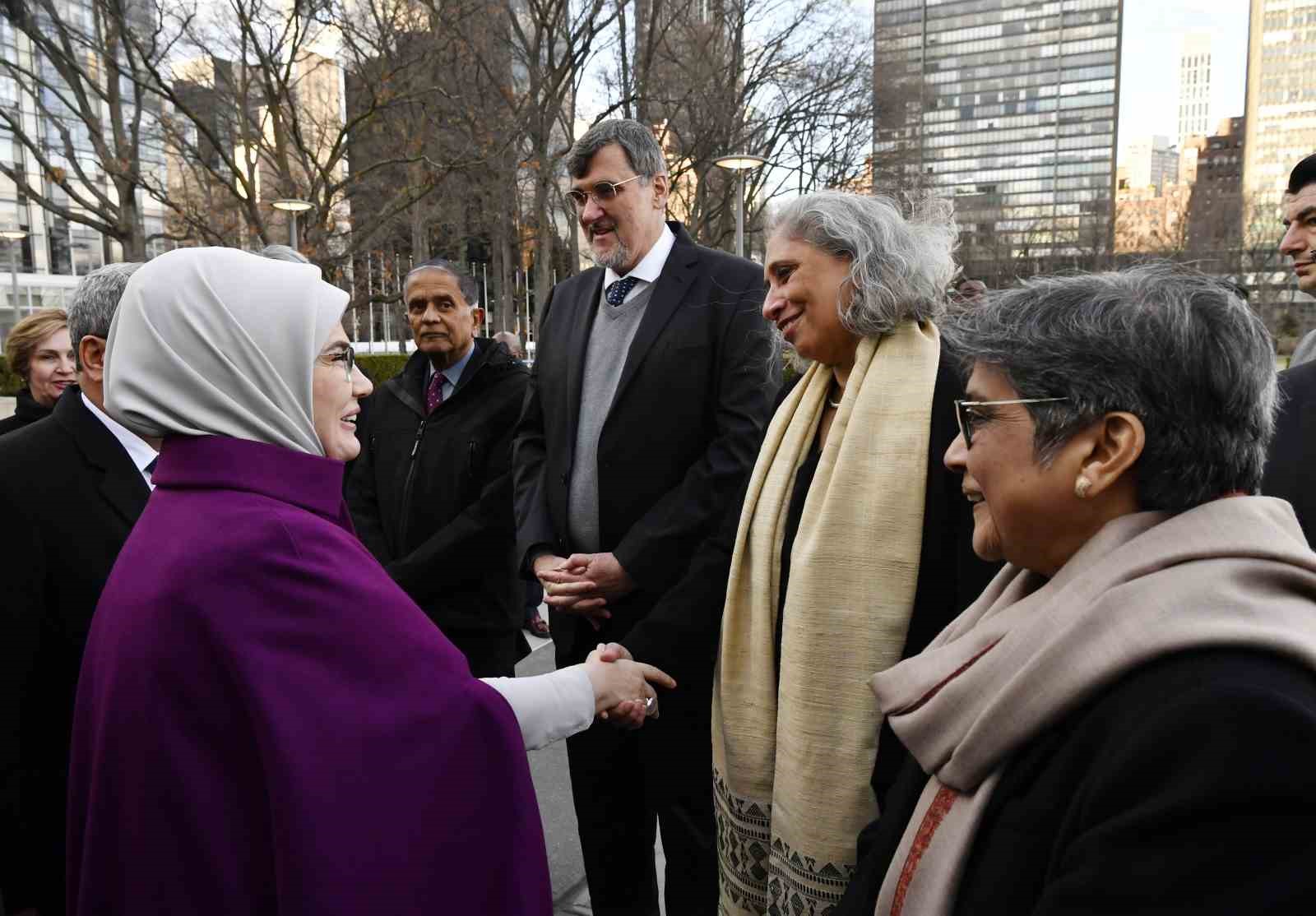 Emine Erdoğan’dan BM’deki 