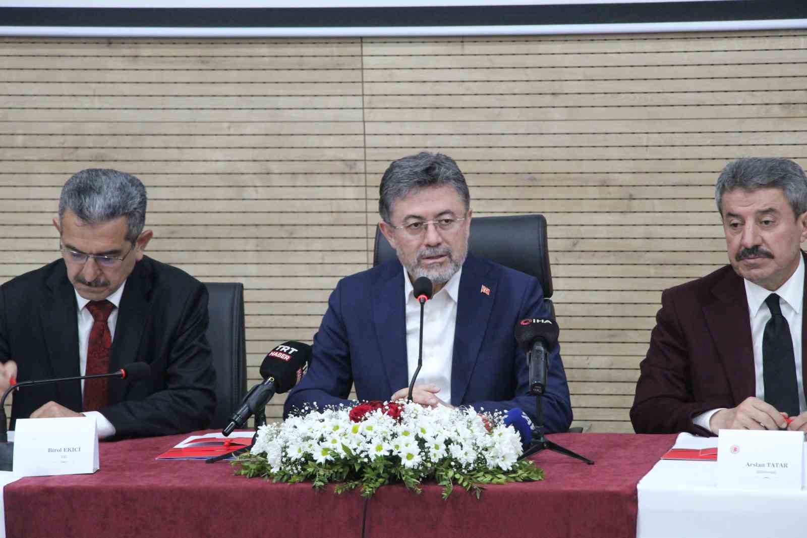 Bakan Yumaklı: 