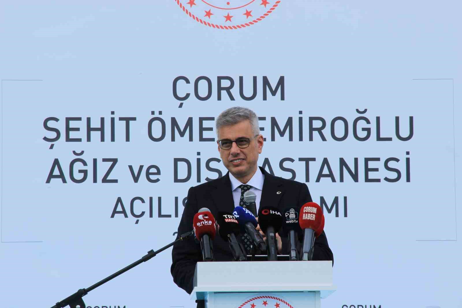 Sağlık Bakanı Memişoğlu: 
