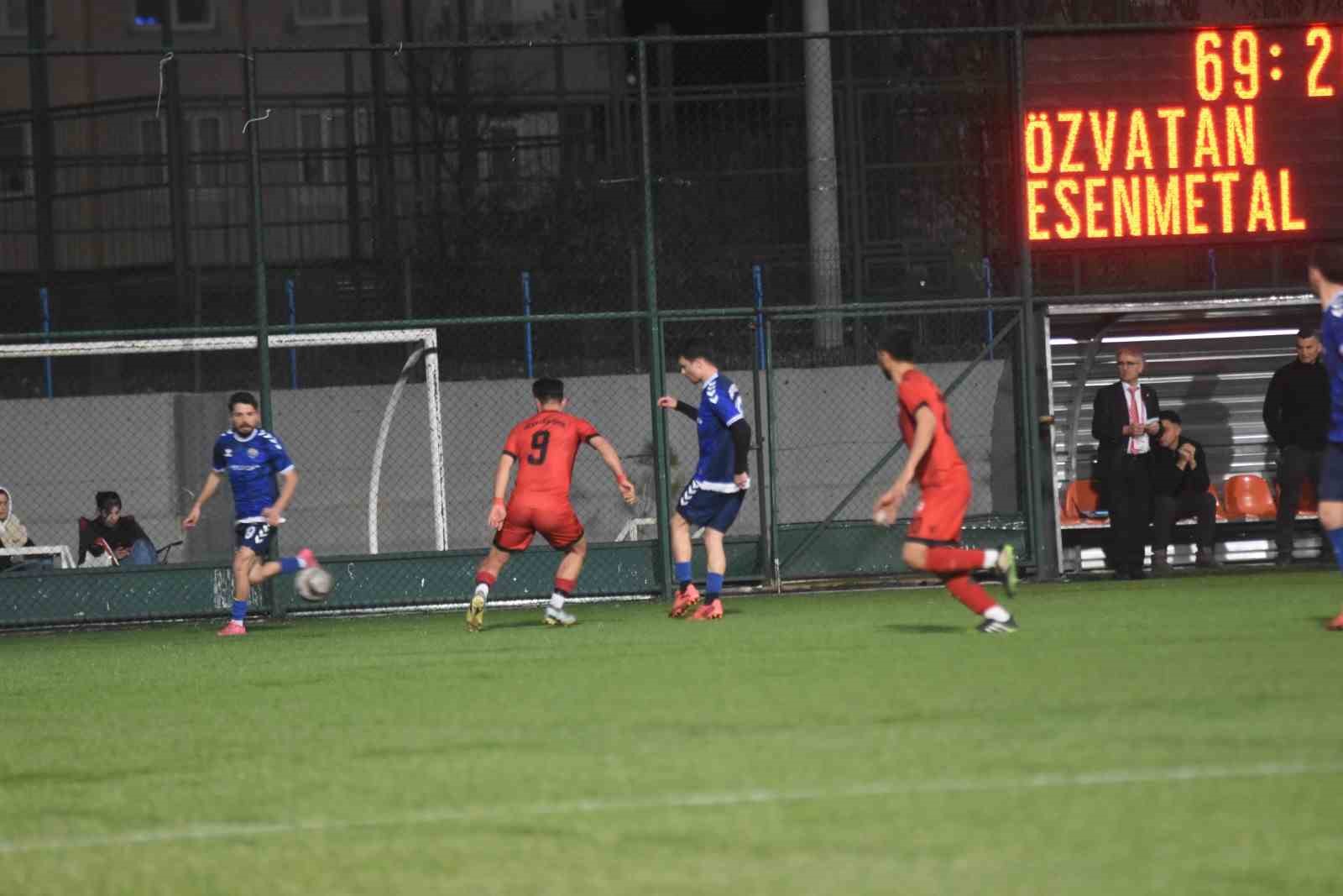 Kayseri Süper Amatör Küme Play Off: Özvatanspor: 1 - Esen Metalspor: 6