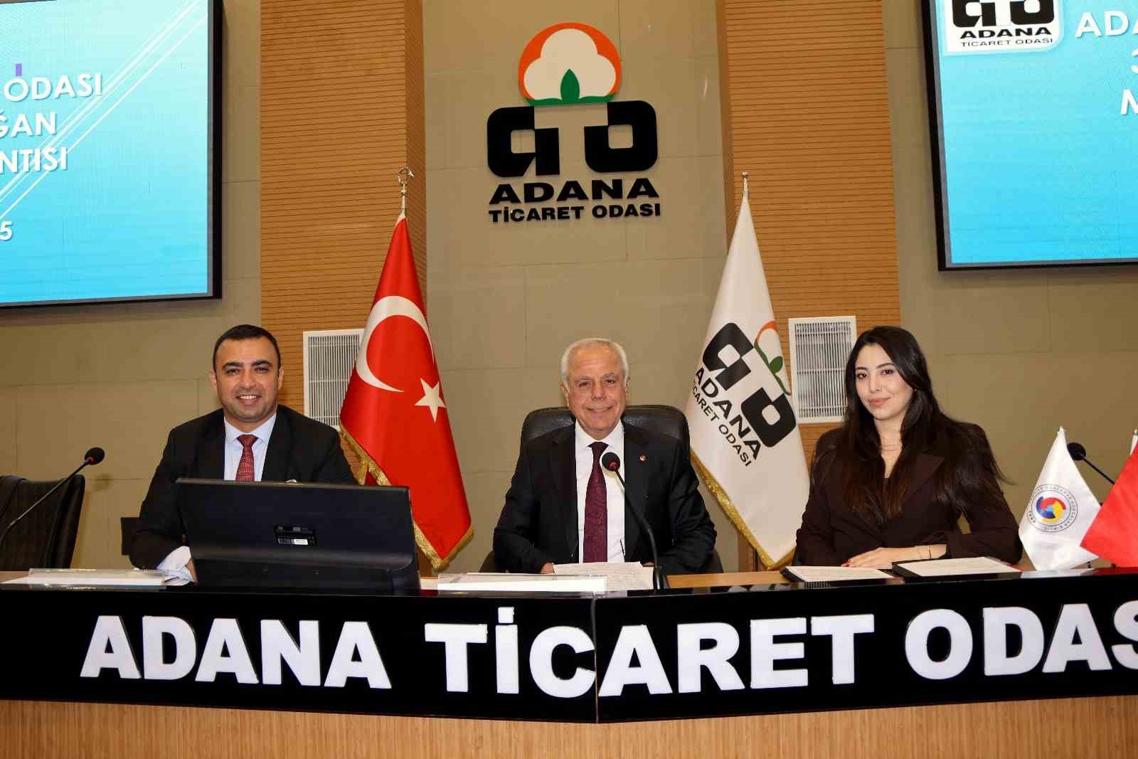 Adana Ticaret Odası’nın mart ayı meclis toplantısı yapıldı