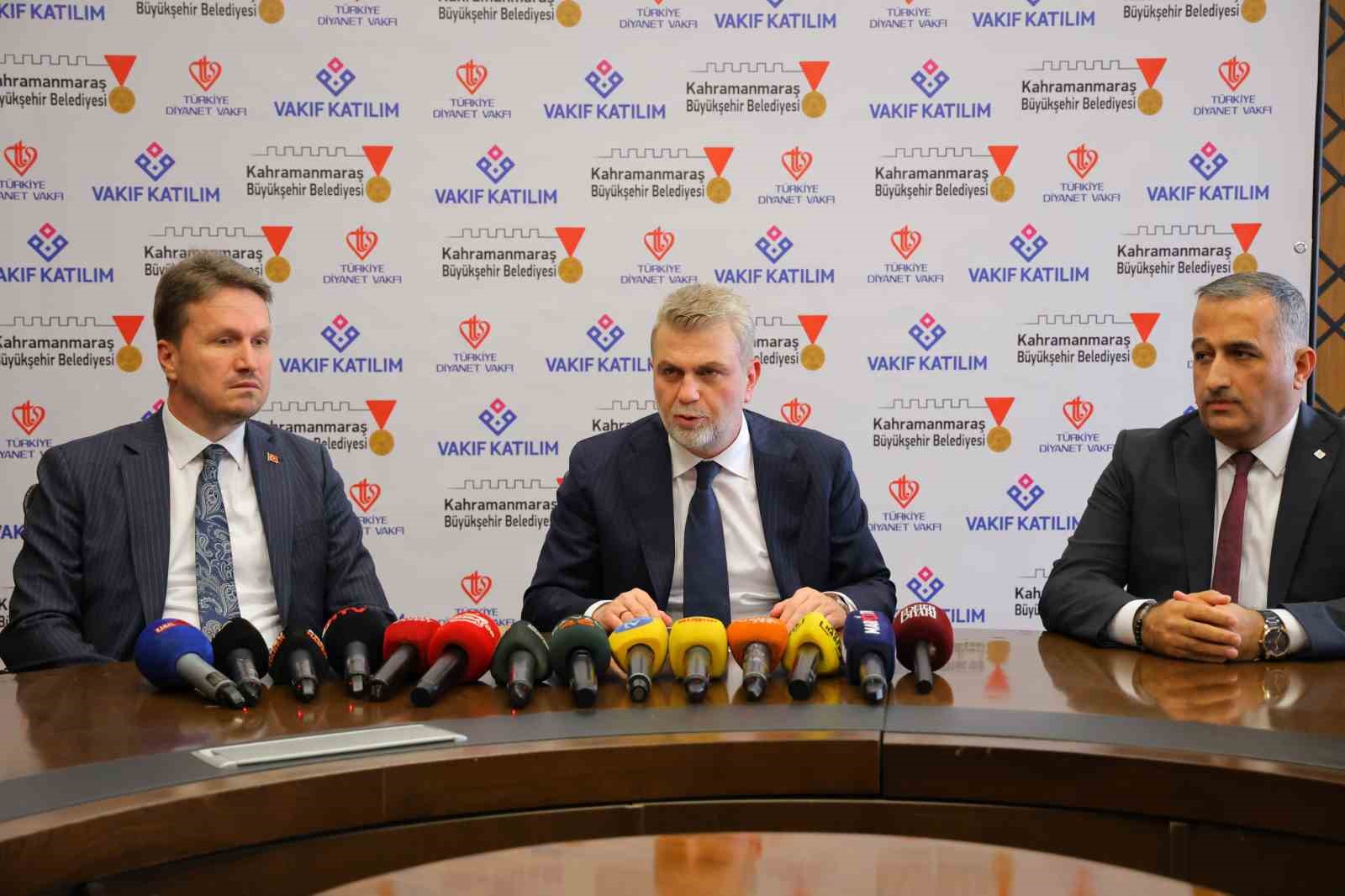 Kahramanmaraş’ta depremde yıkılan camilere 150 milyon lira destek