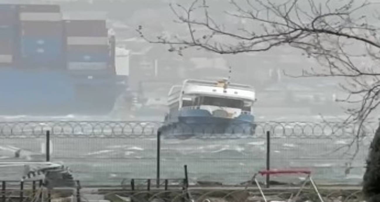 Denizde korku dolu anlar