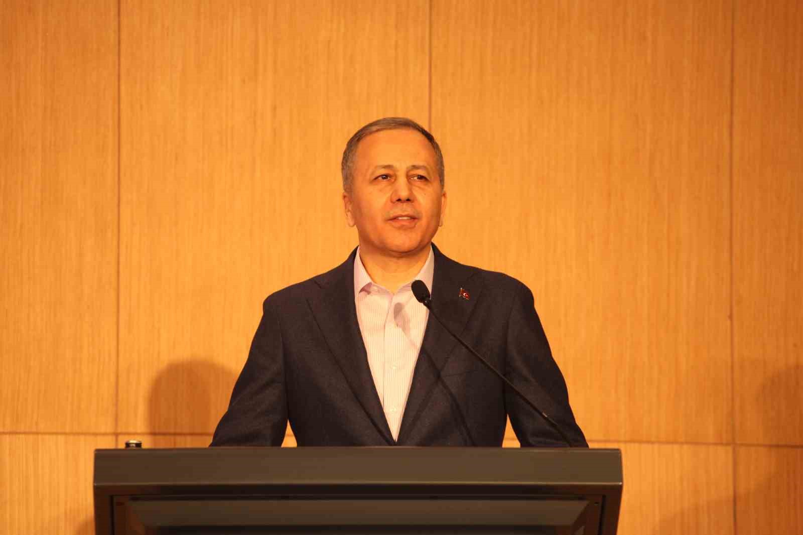 Bakan Yerlikaya: 