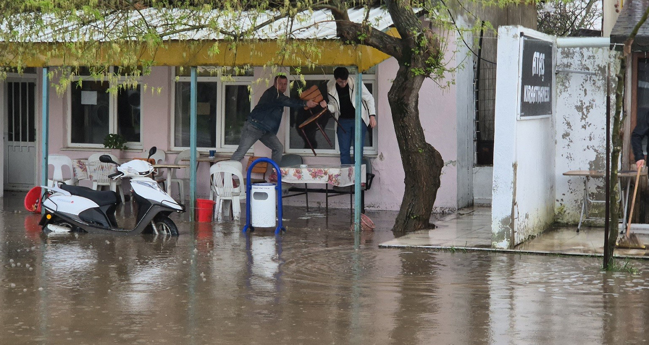 Tekirdağ'da şiddetli yağış!