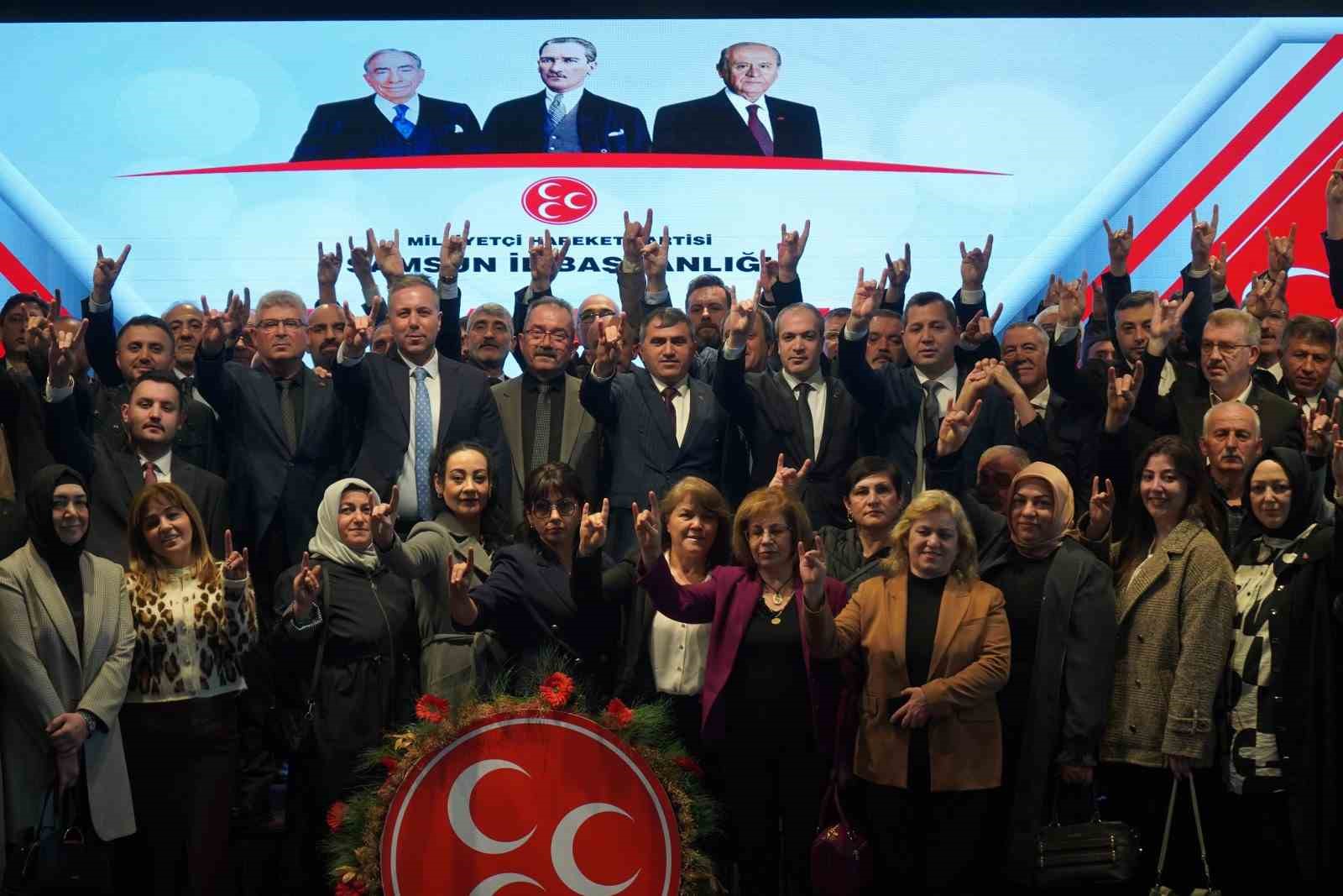 MHP Samsun İl Teşkilatı’nda bayram buluşması