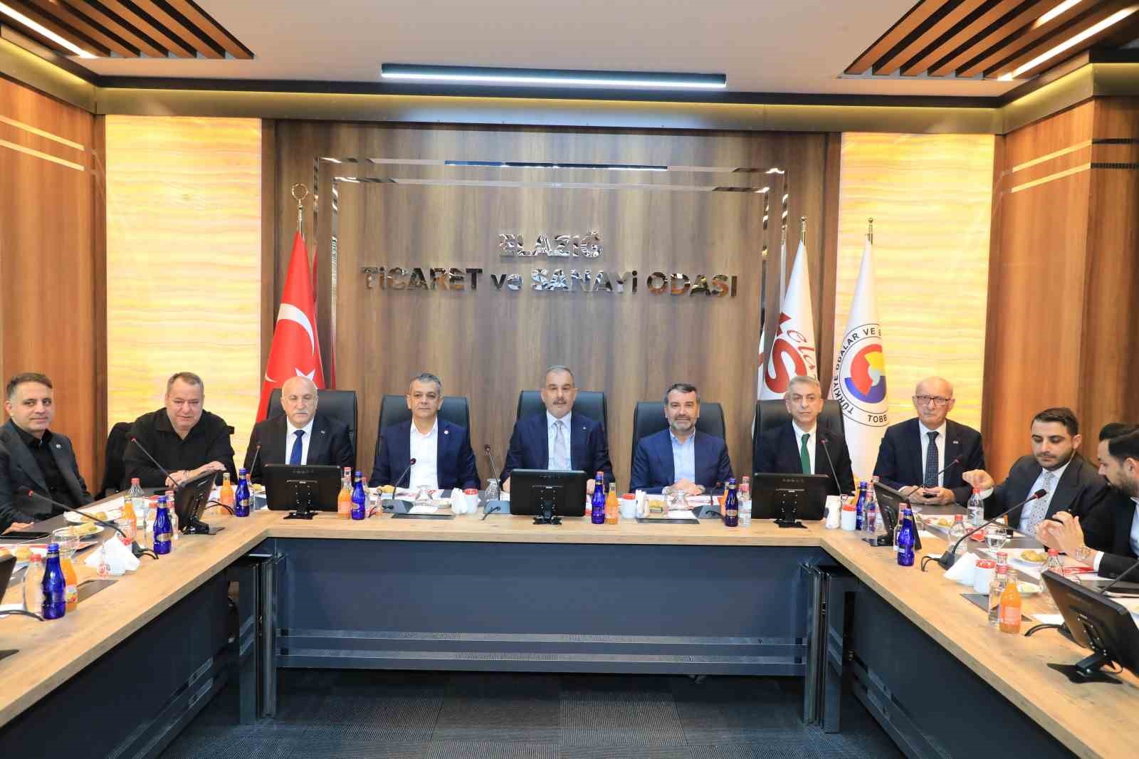 Elazığ Ticaret ve Sanayi Odası’nda bayramlaşma
