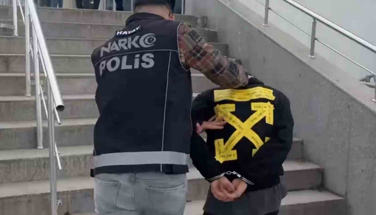 İskenderun’da uyuşturucu taciri tutuklandı