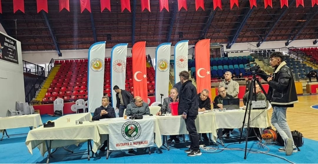 Kütahya OBM’ye 122 geçici işçi alımı için kura çekimi yapıldı