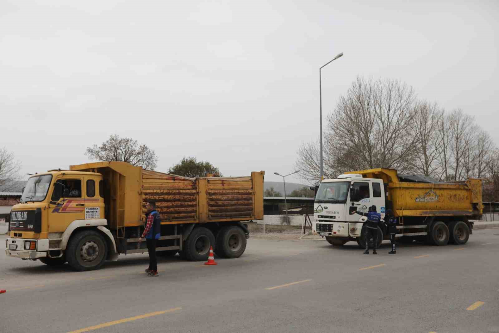 Muğla’nın 13 ilçesinde eş zamanlı kaçak hafriyat denetimi