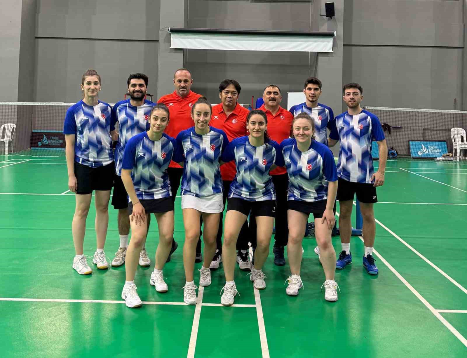 Büyükler Badminton A Milli Takım Kampına Erzincan’dan 8 sporcu çağrıldı