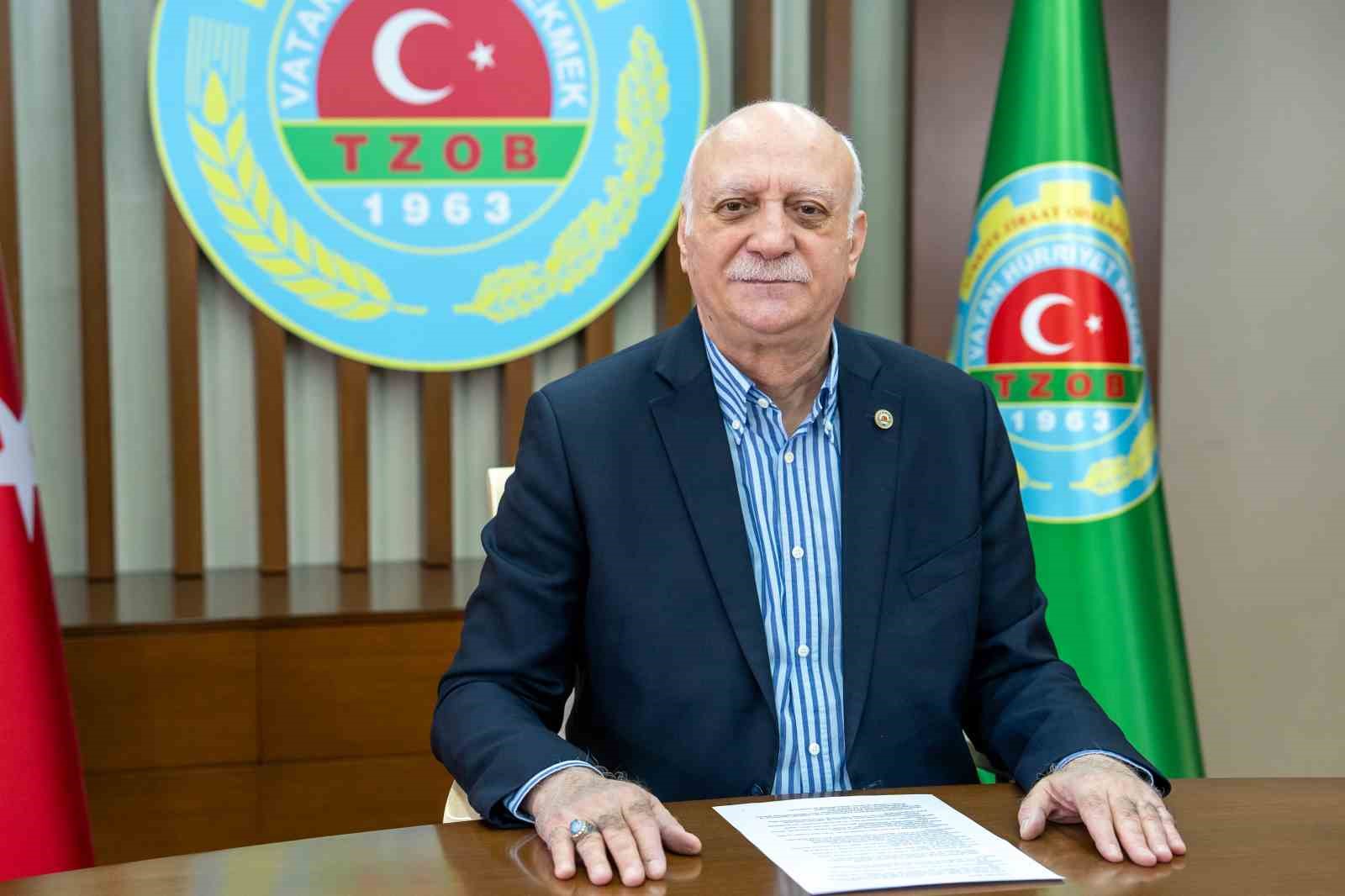TZOB Başkanı Bayraktar: 