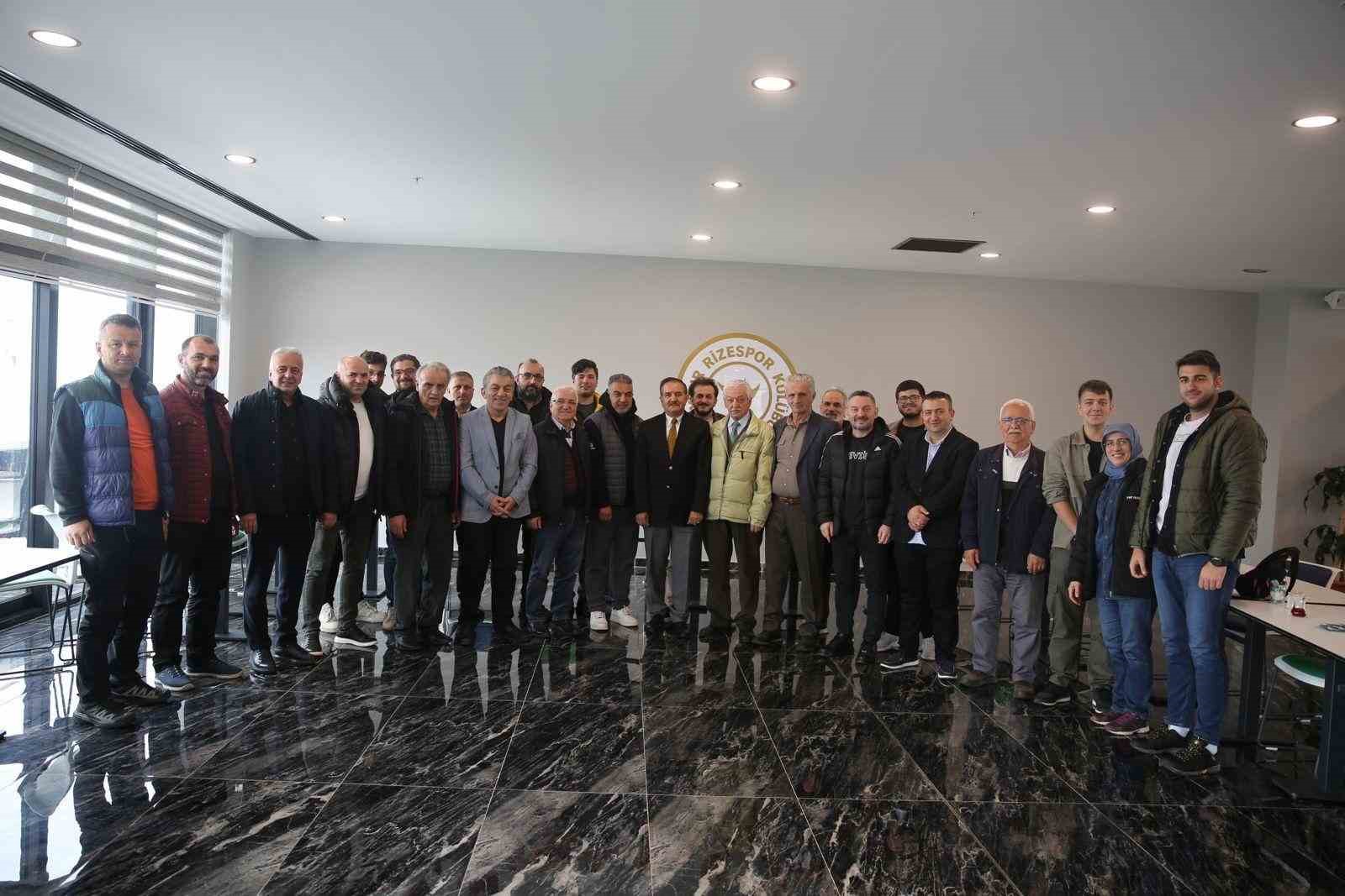 Rize’de TSYD temsilciliğiyle dostluk ve dayanışma toplantısı