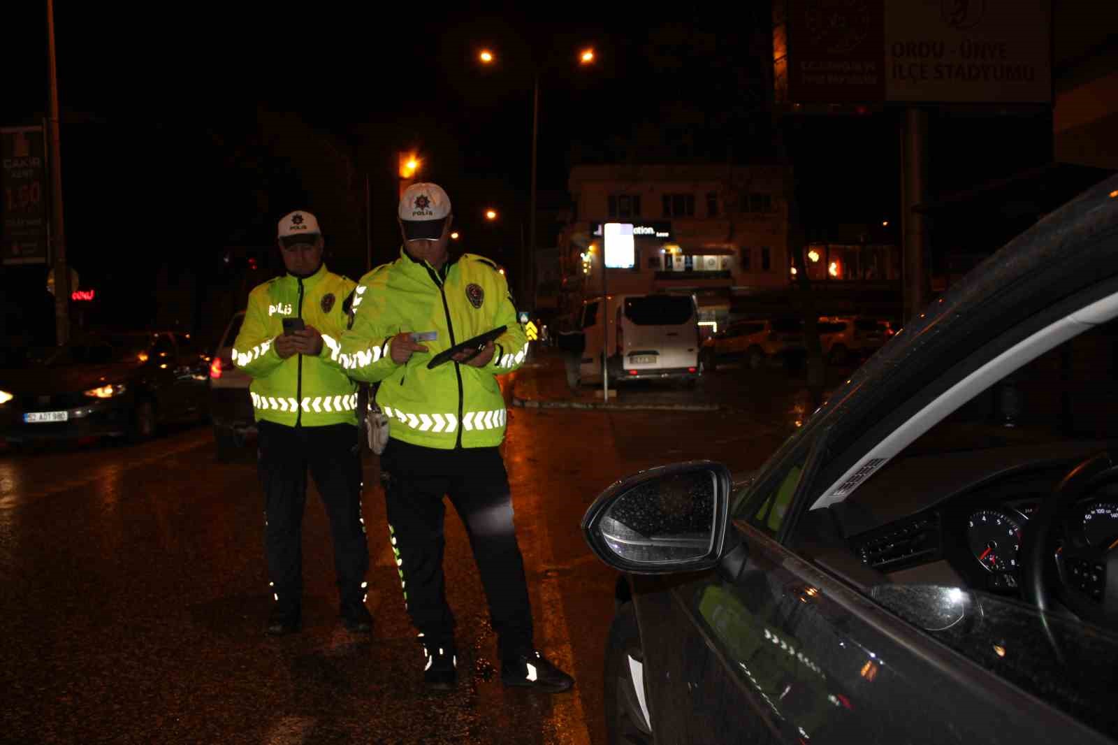 Ordu’da modifiyeli araçlara ve ehliyetsiz sürücülere ceza yağdı